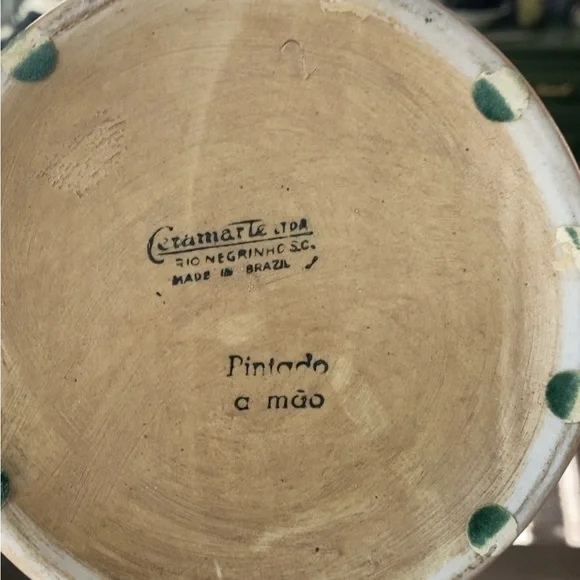 Vintage Ceramic Beer Stein with German Scene - Picture 5 of 5